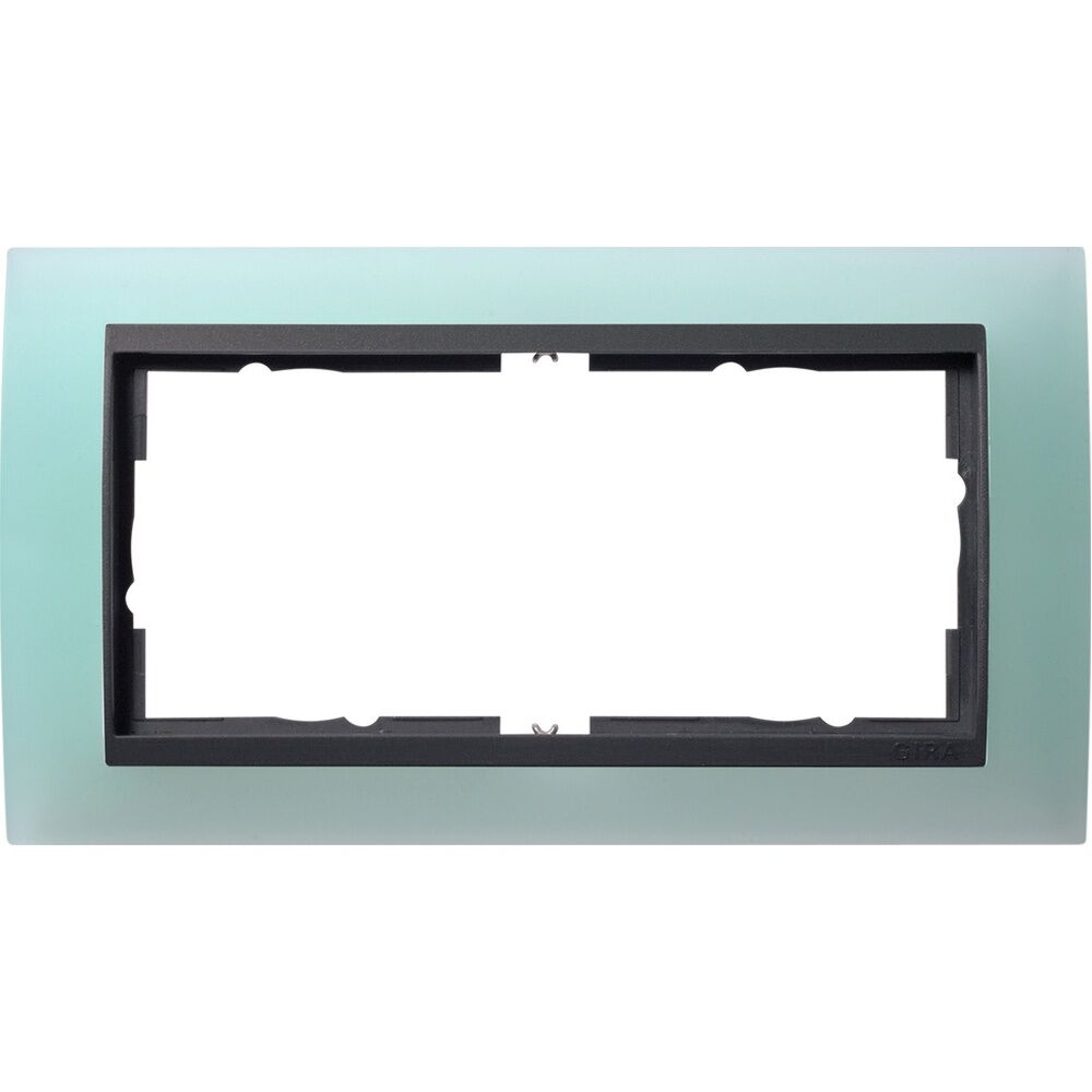 Gira Abdeckrahmen 2fach 100285