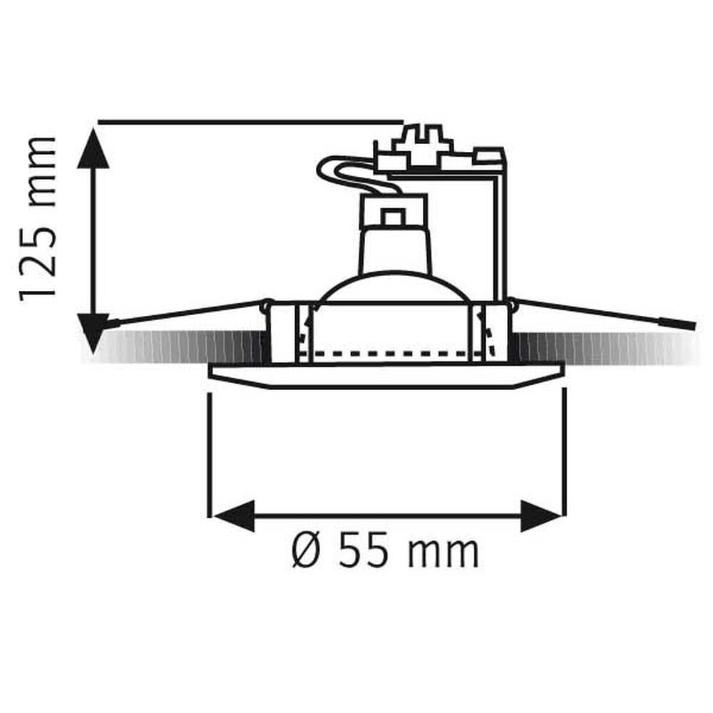 Rutec Druckguss Einbaustrahler R55836