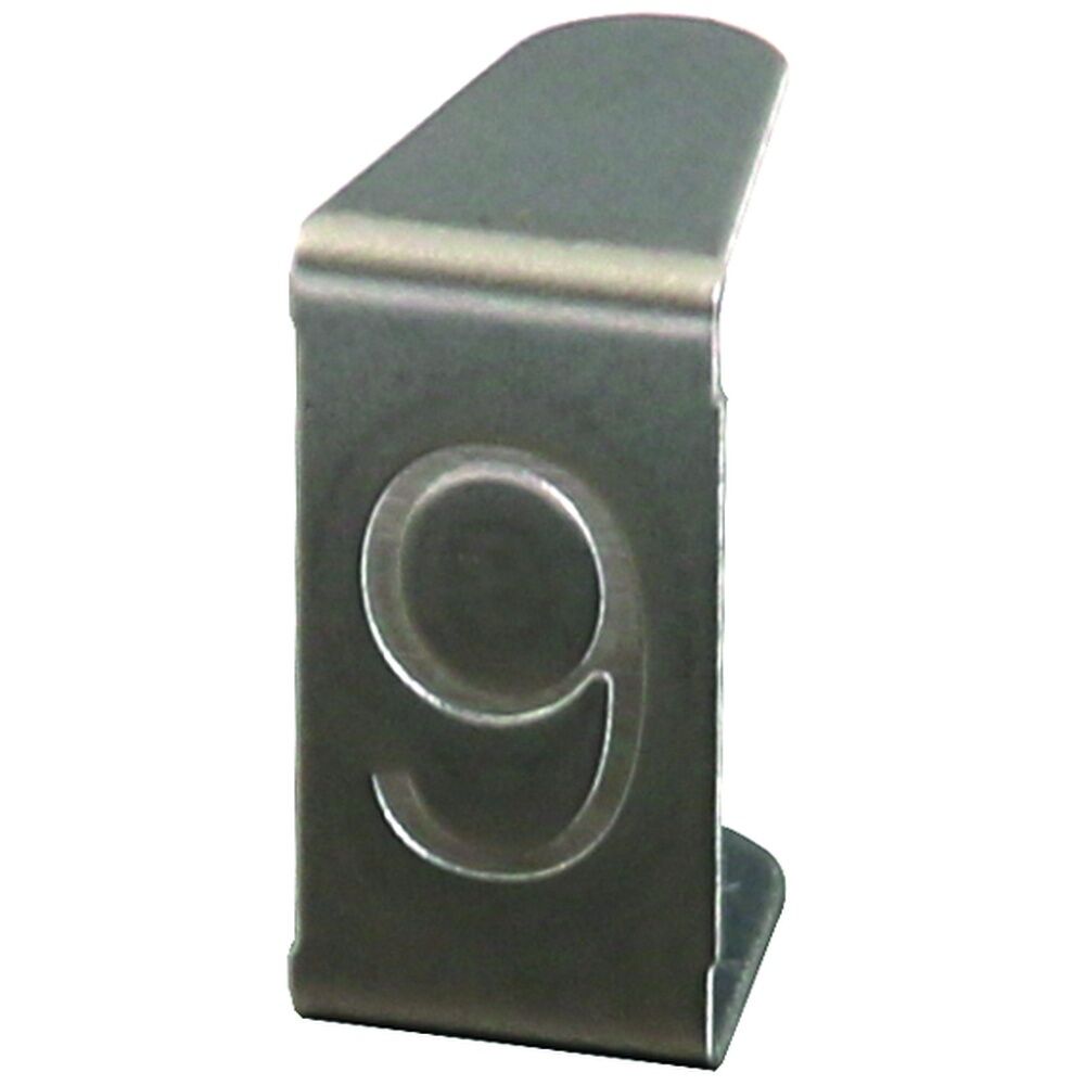 Dehn + Söhne Nummerneinsatz Typ NSE 9 V2A Nr. 490009