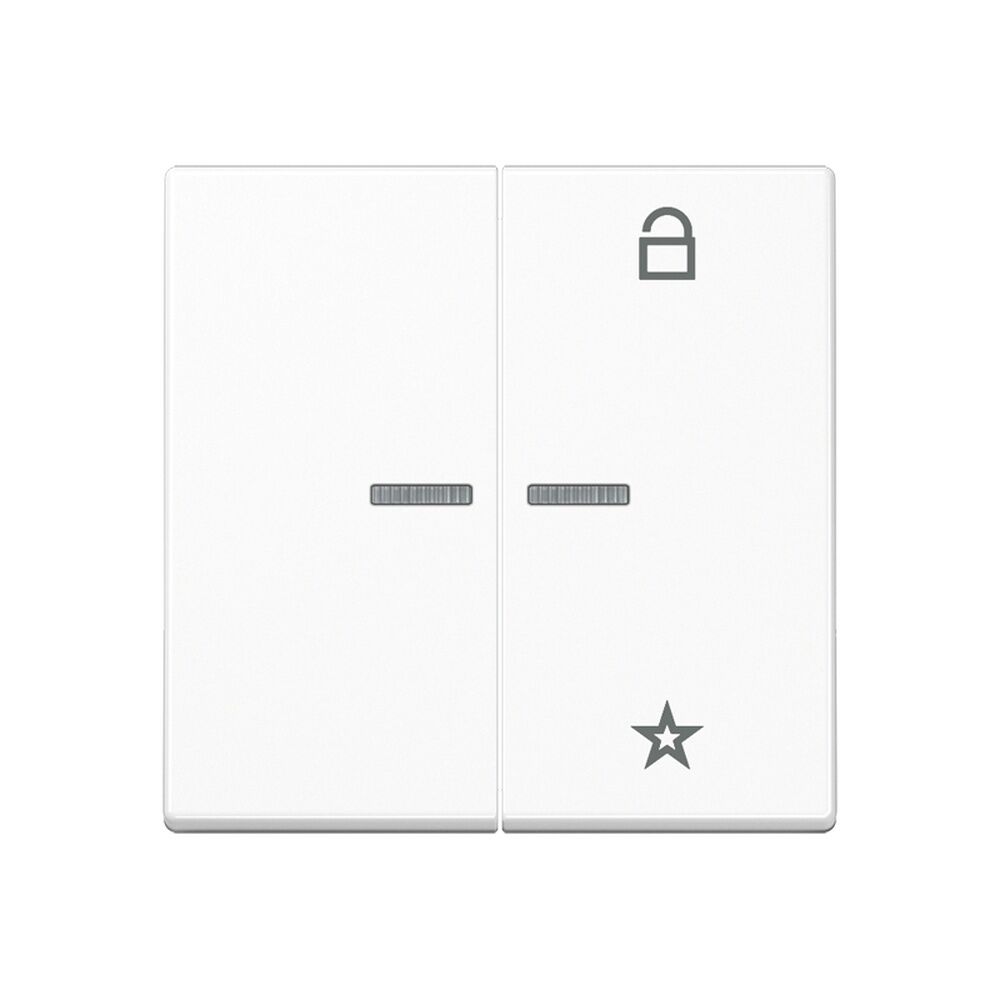 Jung eNet Funk Steuertaste FMA1701BFWW