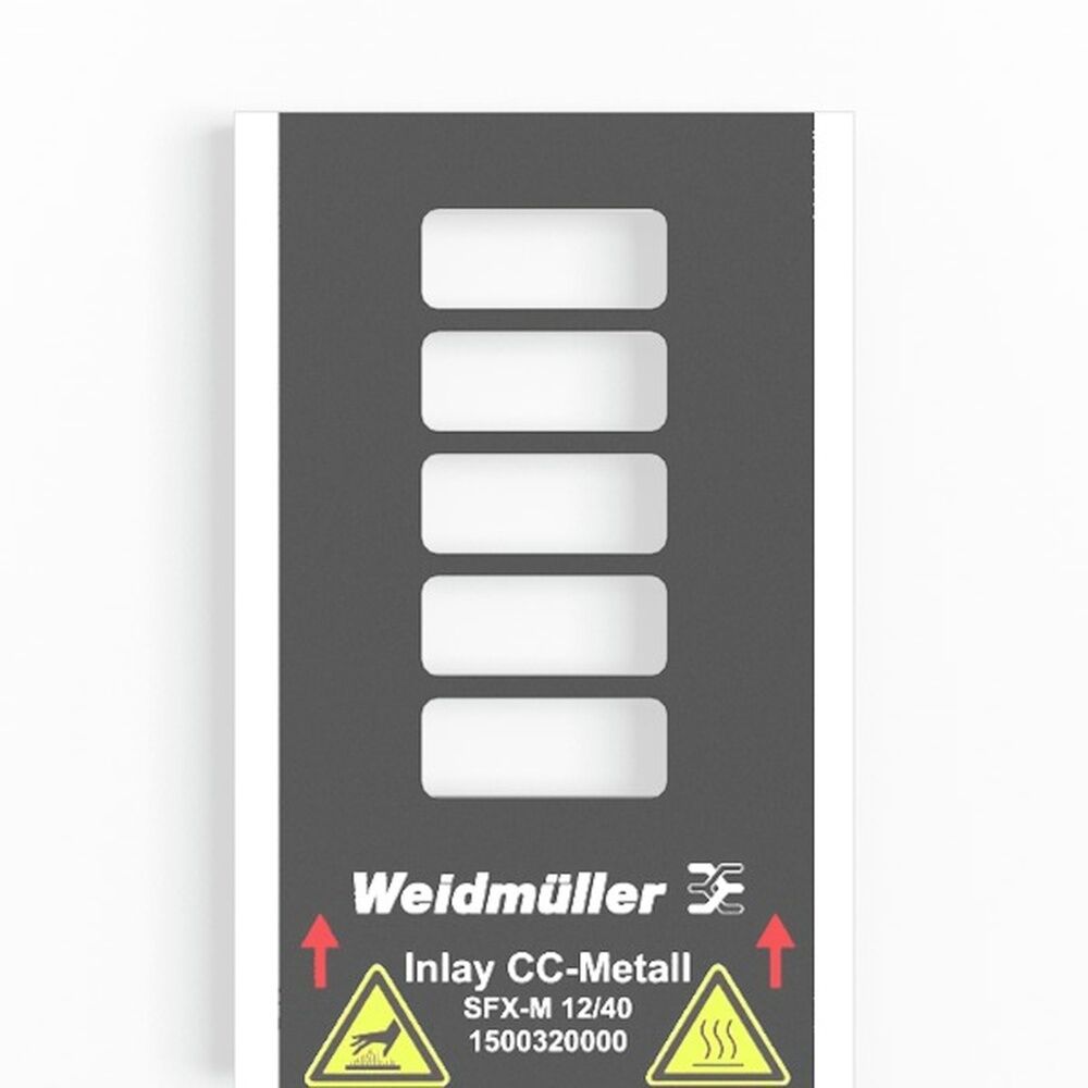 Weidmüller Inlay 1500320000 Typ INLAY SFX-M 12/40