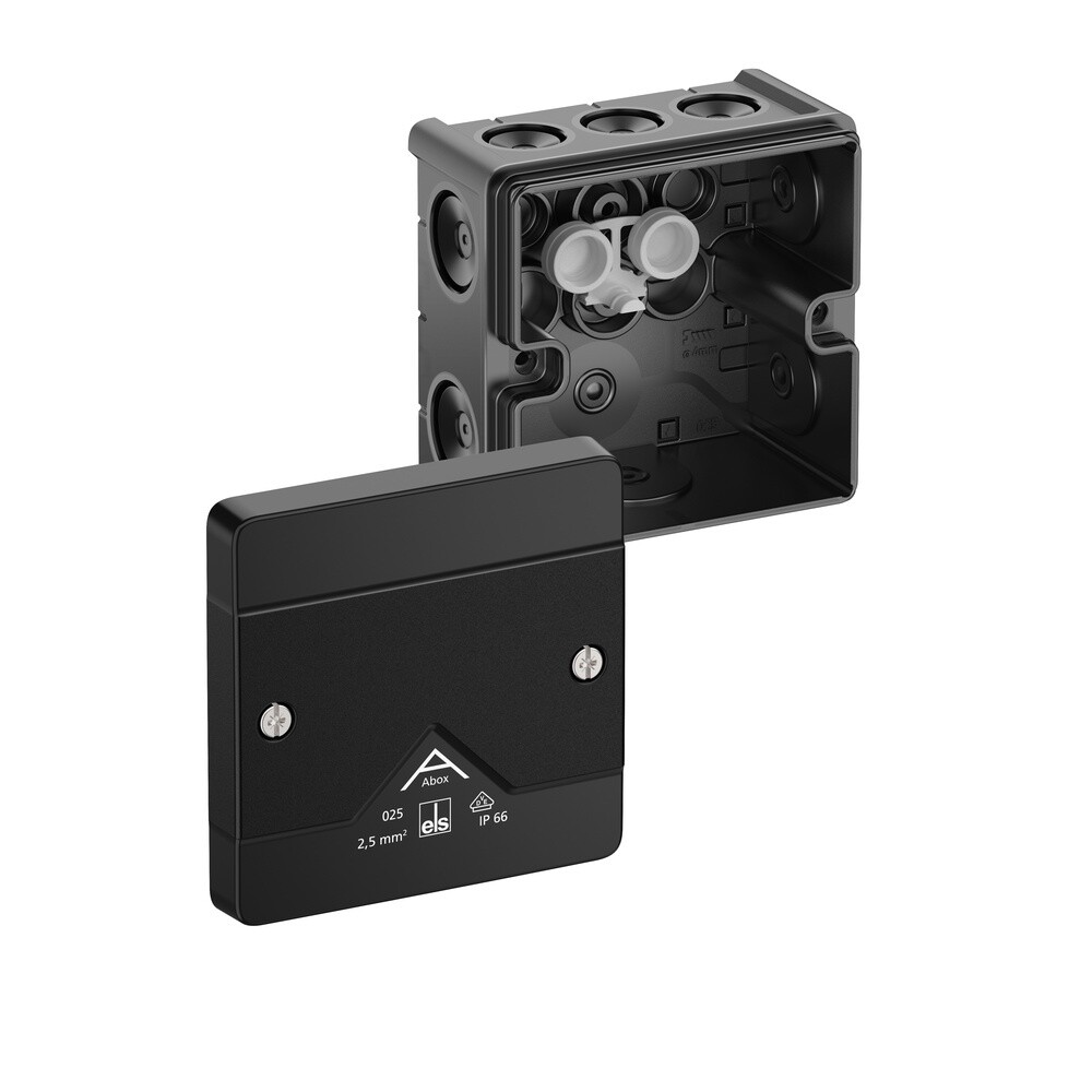 Spelsberg Abzweigkasten 80200001 Typ Abox 025-L/sw