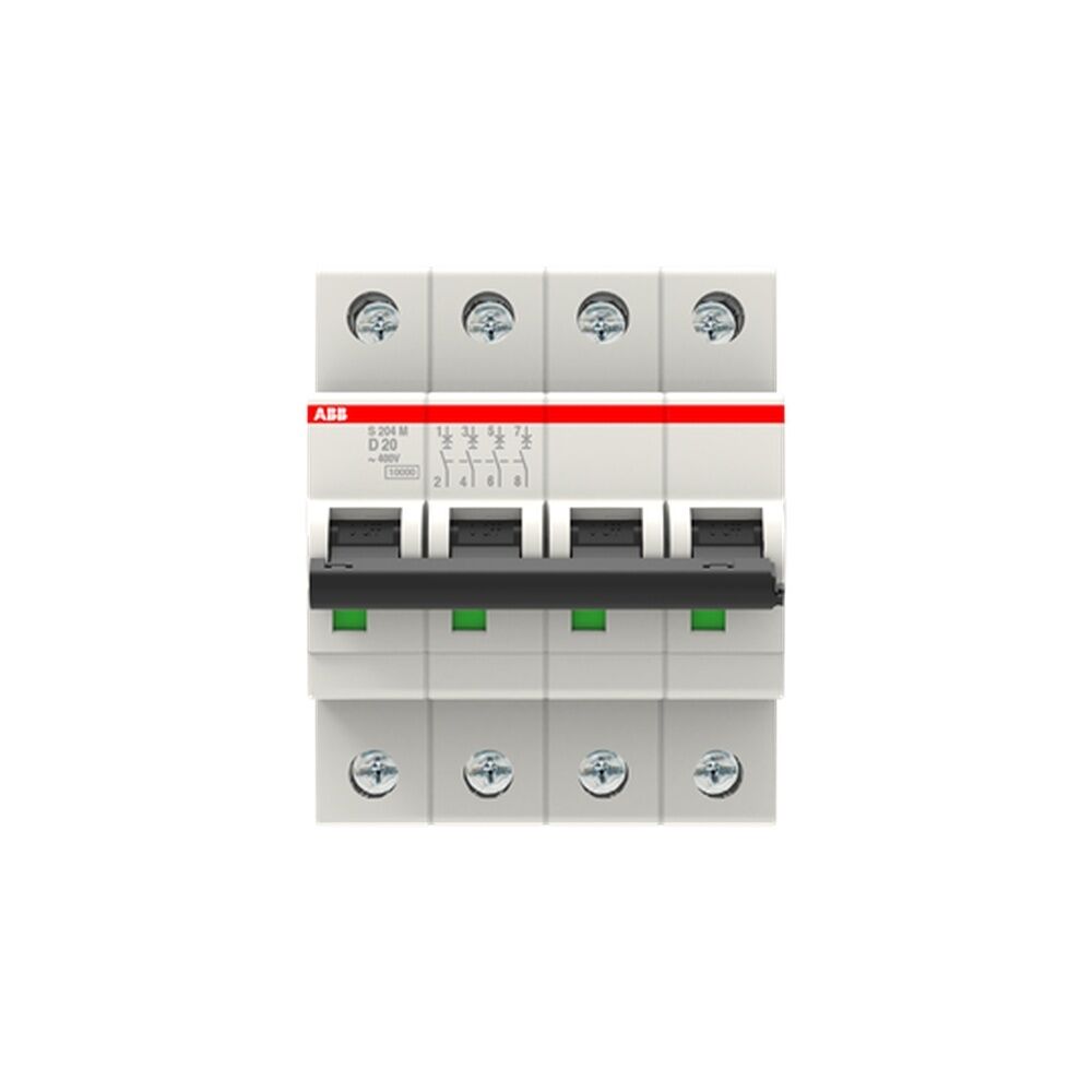 ABB Leitungsschutzschalter 2CDS274001R0201 Typ S204M-D20