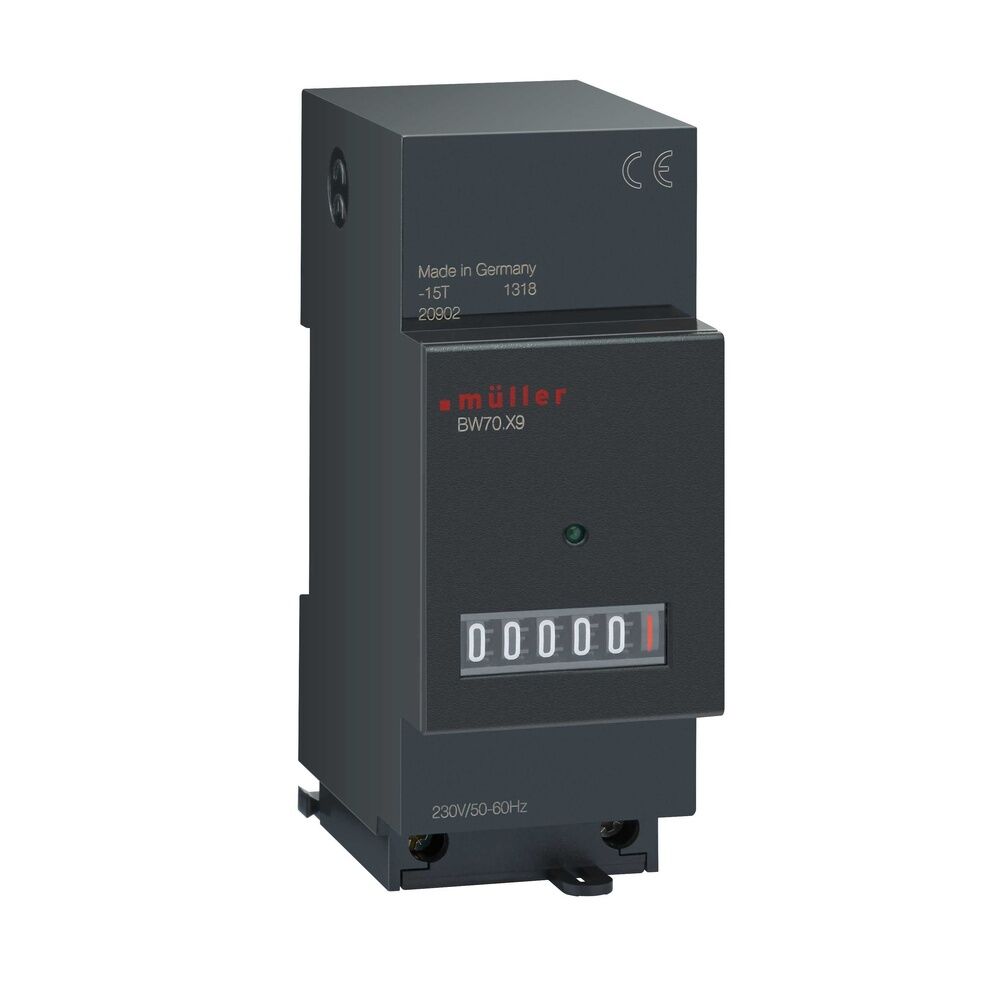 Hugo Müller Betriebsstundenzähler 20138 Typ BG7029