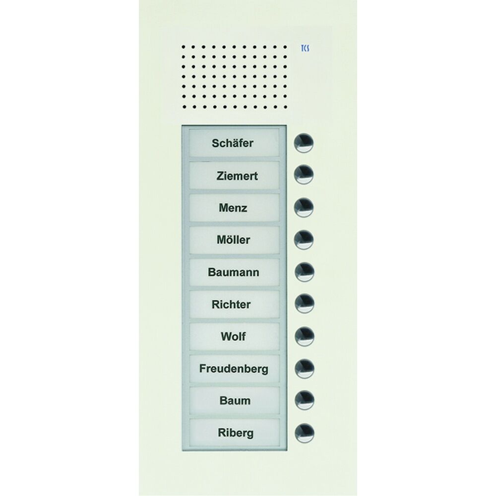 TCS Audio Außenstation PUK10/1-WS