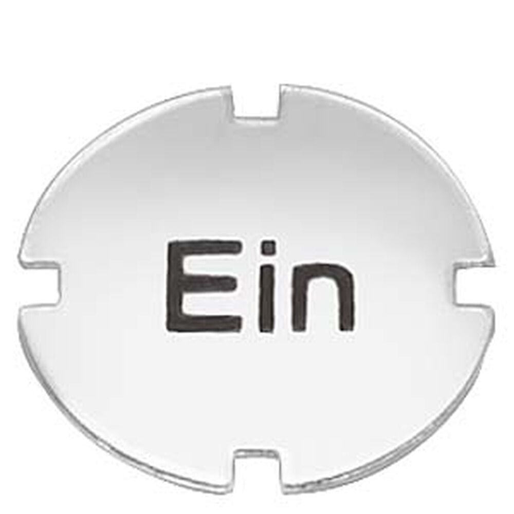 Siemens Einlegeschild 3SB2901-4AB