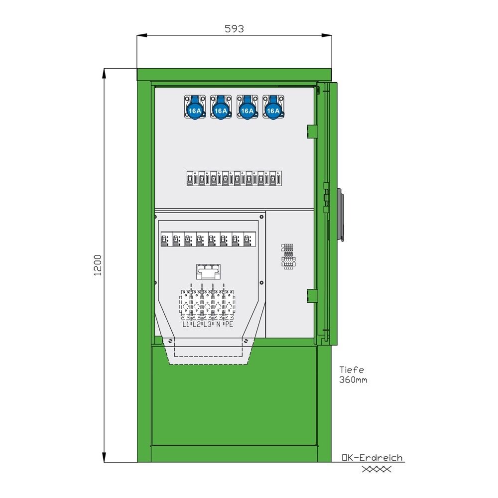Walther-Werke Stromverteiler 84085700