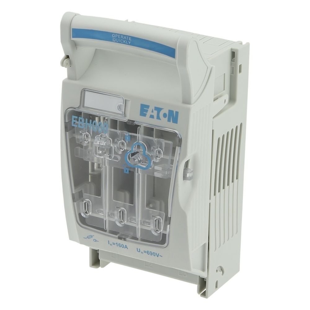 Eaton Lasttrennschalter EBH000O3TM8 Typ SIZE 000 FSD, MOUNTING PLATE M8 SCREWS