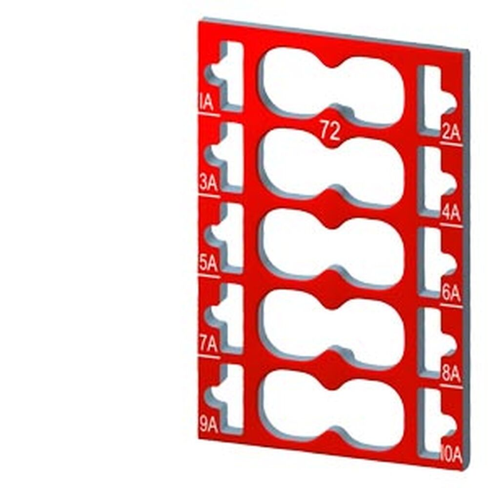 Siemens Farbkennzeichnungsschilder 6ES7193-6CP72-2AA0