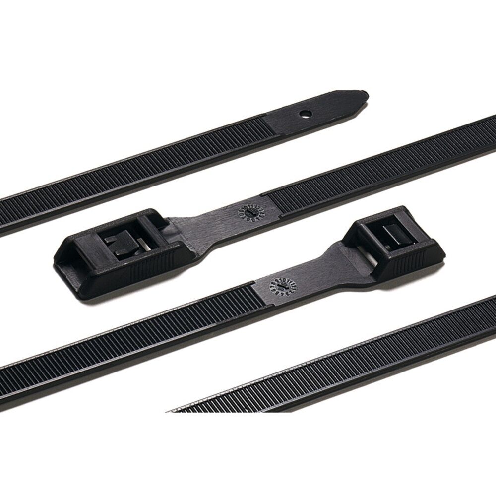 Hellermann Kabelbinder 112-53060 Typ PE530-PA66HSW-BK