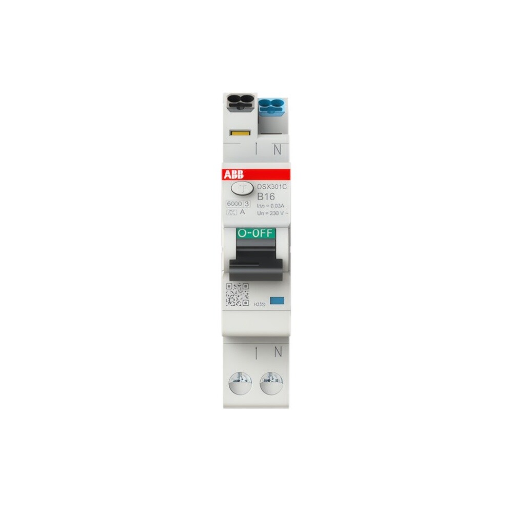 ABB Kombination FI Schalter Leitungsschutzschalter 2CSR255165R1165 Typ DSX301CA-B16/0,03