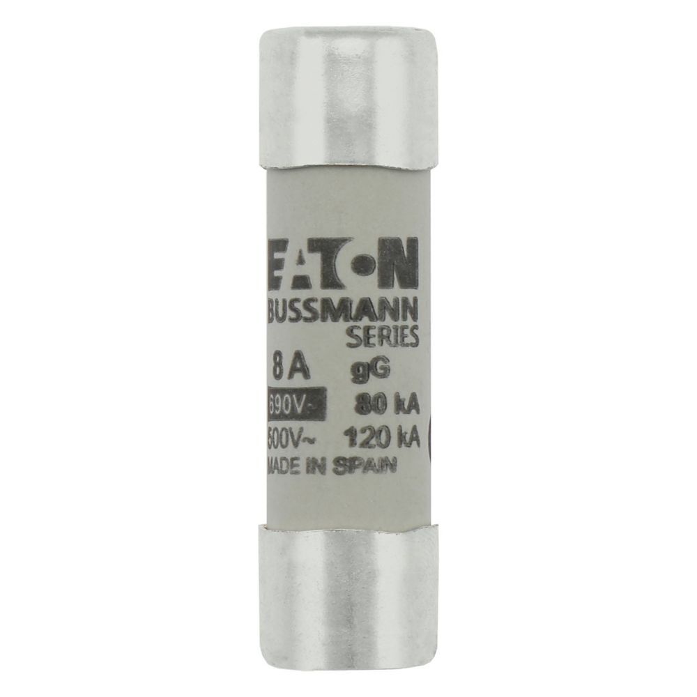 Eaton Sicherungseinsatz C14G8 Typ CYLINDRICAL FUSE 14 x 51 8A GG 690V AC