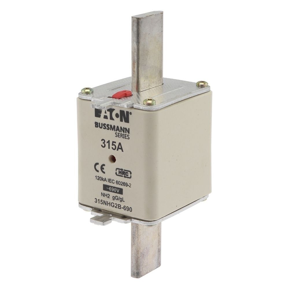 Eaton Sicherungseinsatz 315NHG2B-690 Typ NH FUSE 315AMP 690V gG SIZE 2 DUAL IND
