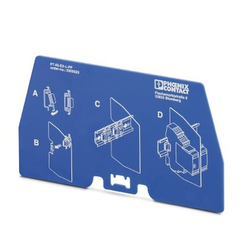 Phoenix Contact Trennplatte 2905023 Typ PT-IQ-EX-L-PP