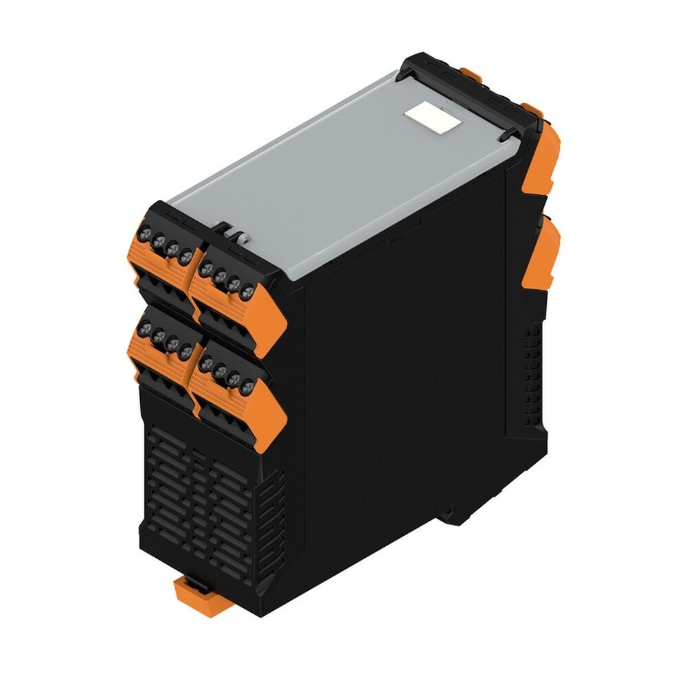 Weidmüller Tragschienengehäuse 1519380000 Typ CH20M45 SET 11/11 BK/OR