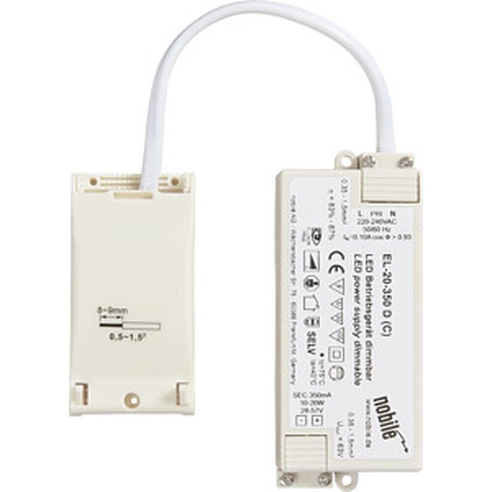 Nobile Dimmbares LED Betriebsgerät 8980202535 Typ EL-20-350 D (C)