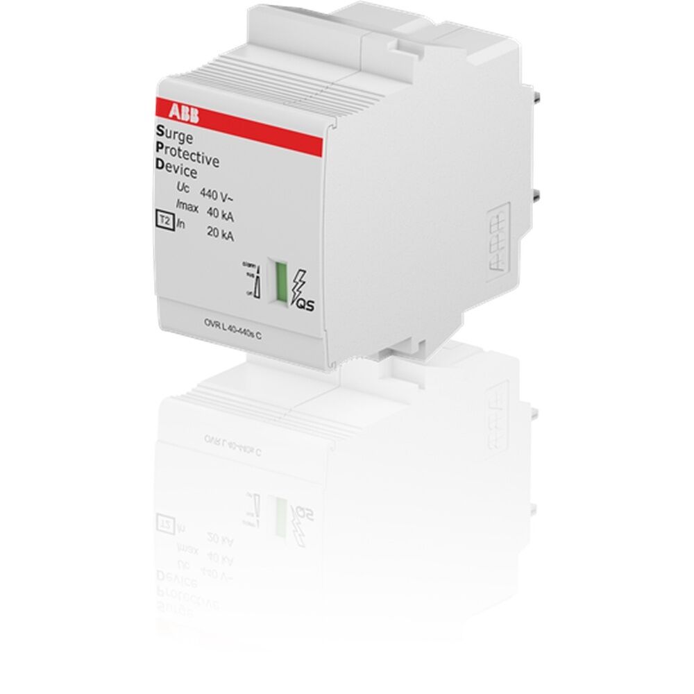 ABB Überspannungsableiter für Energietechnik Stromversorgung 2CTB815704R5500 Typ OVR T2 40-440S C Q