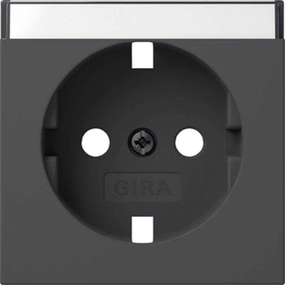 Gira Abdeckung SCHUKO Steckdose 494728