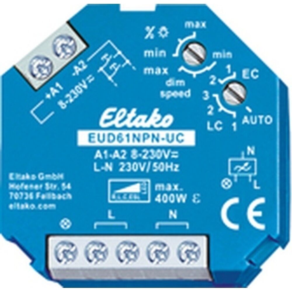 ELTAKO Universal Dimmschalter 61100801 Typ EUD61NPN-UC 