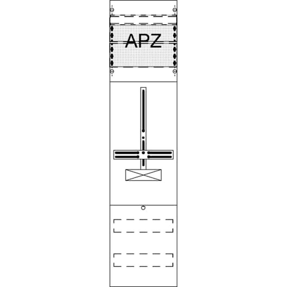 Striebel & John Zählerkomplettfeld 2CPX056123R9999 Typ FD17HA2