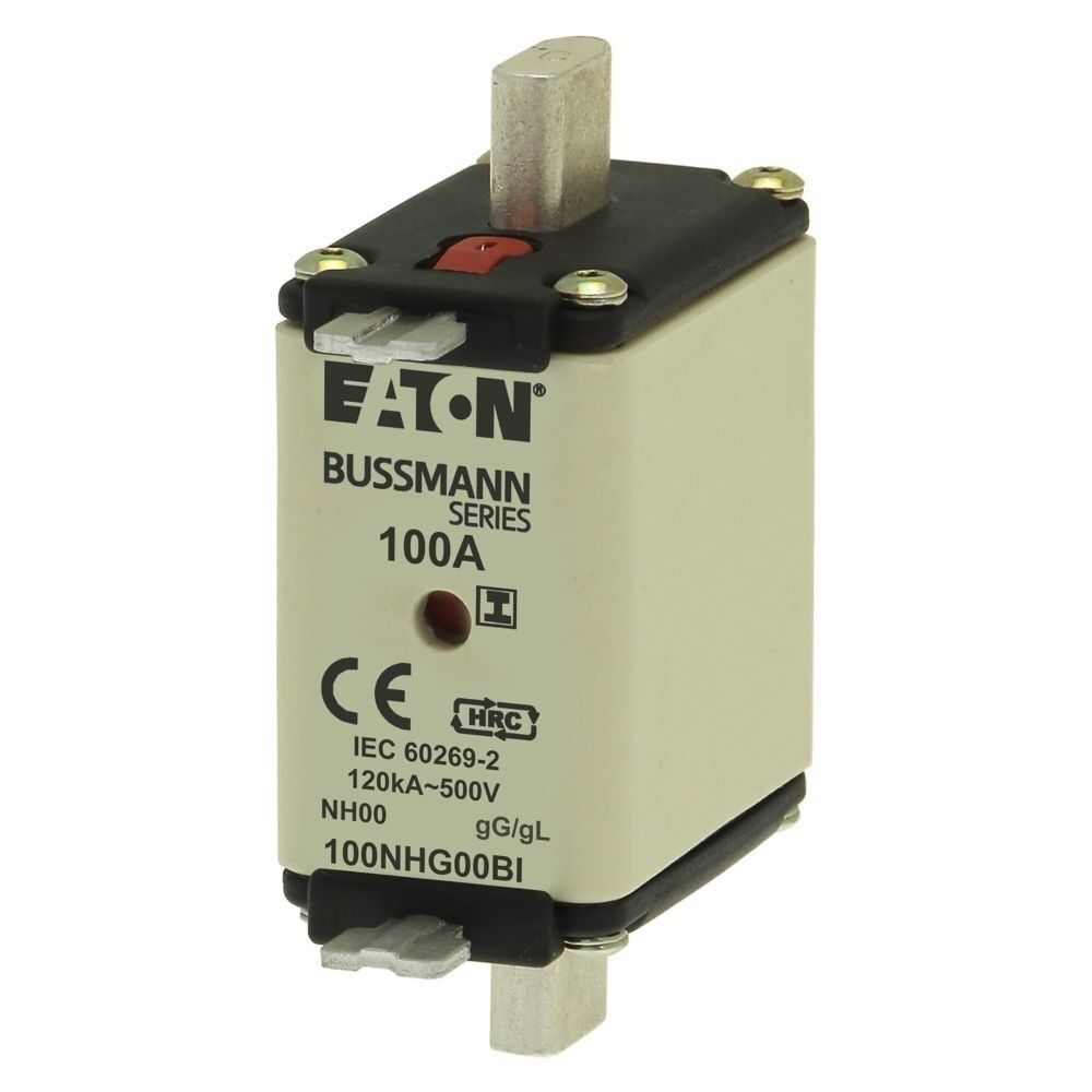 Eaton Sicherungseinsatz 100NHG00BI Typ NH-SICHERUNG 100A 500V GL/GG GRÖSSE 00
