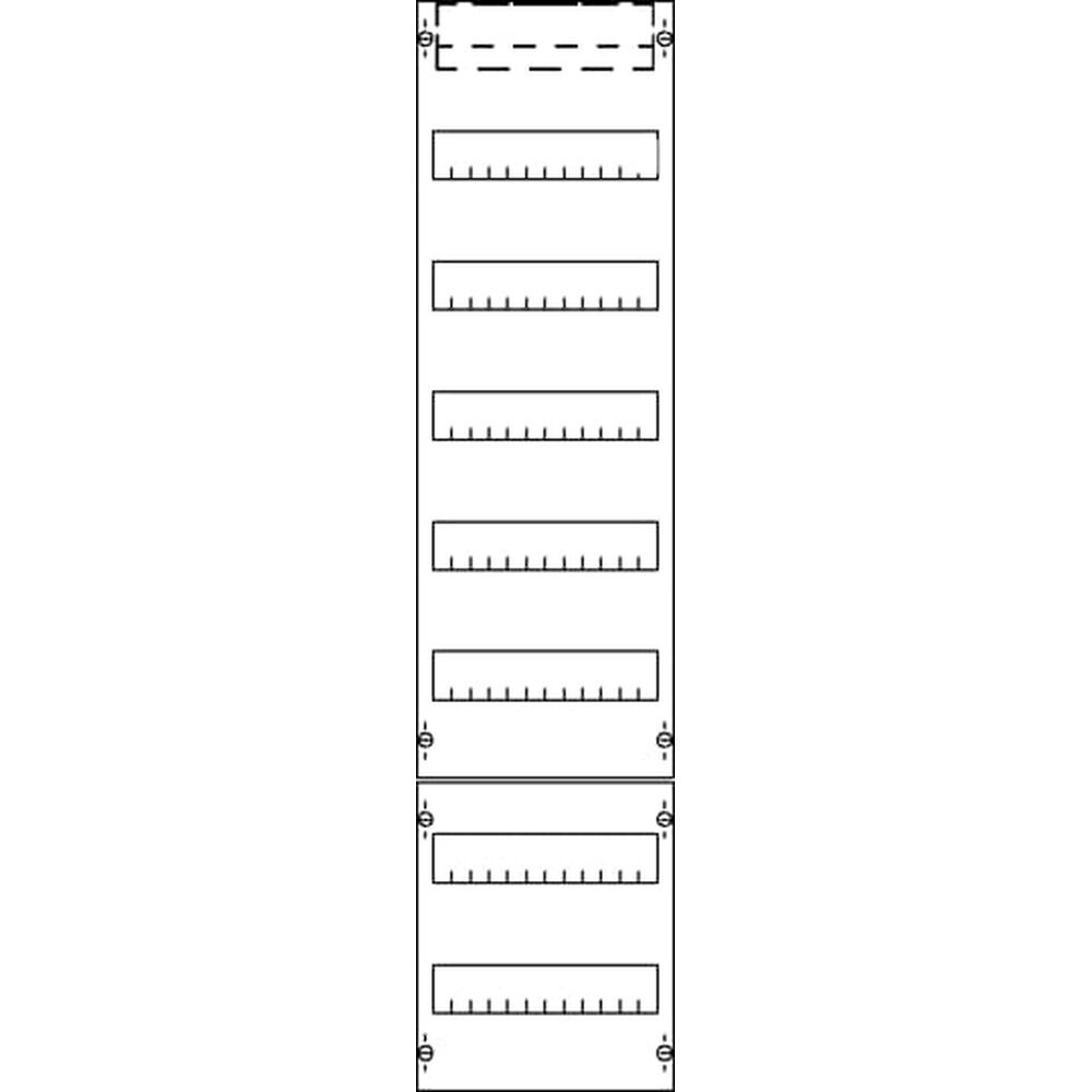 Striebel & John Verteilerfeld 2CPX054002R9999 Typ FV17