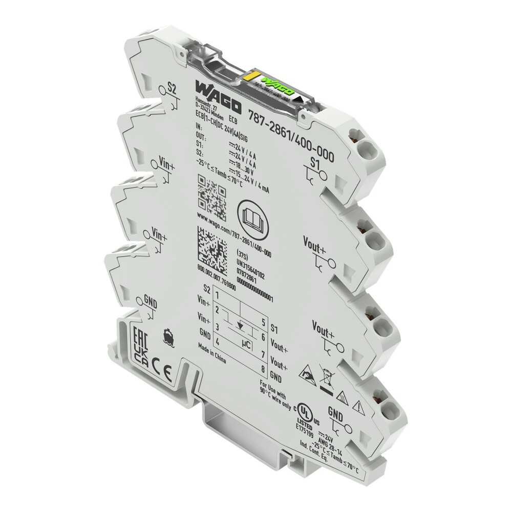 WAGO Elektronischer Schutzschalter 787-2861/400-000