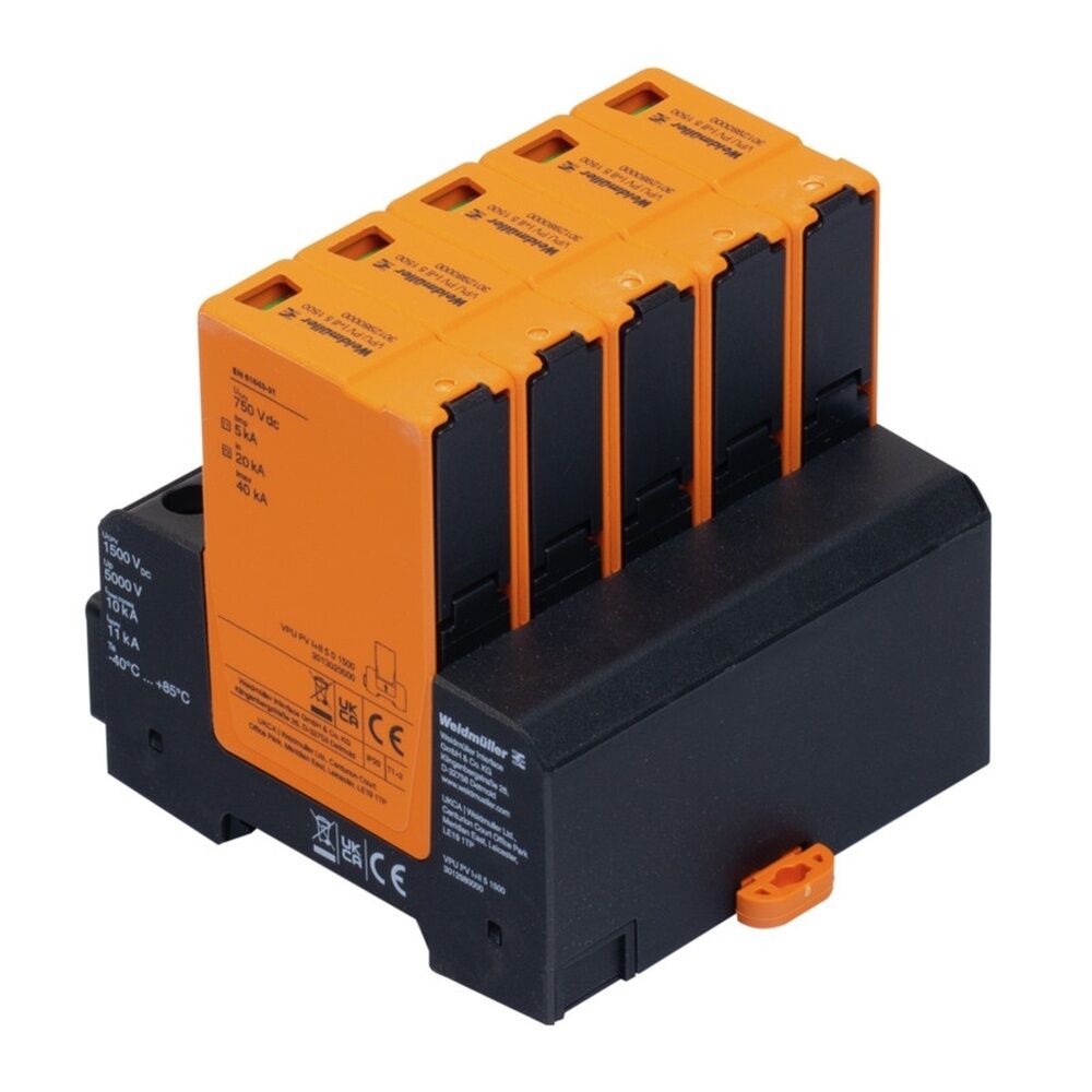 Weidmüller Überspannungsableiter 3012980000 Typ VPU PV I+II 5 1500