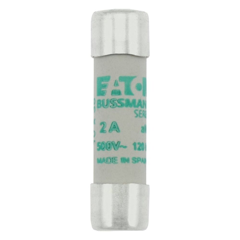 Eaton Sicherungseinsatz C10M2 Typ CYLINDRICAL FUSE 10 x 38 2A AM 500V AC