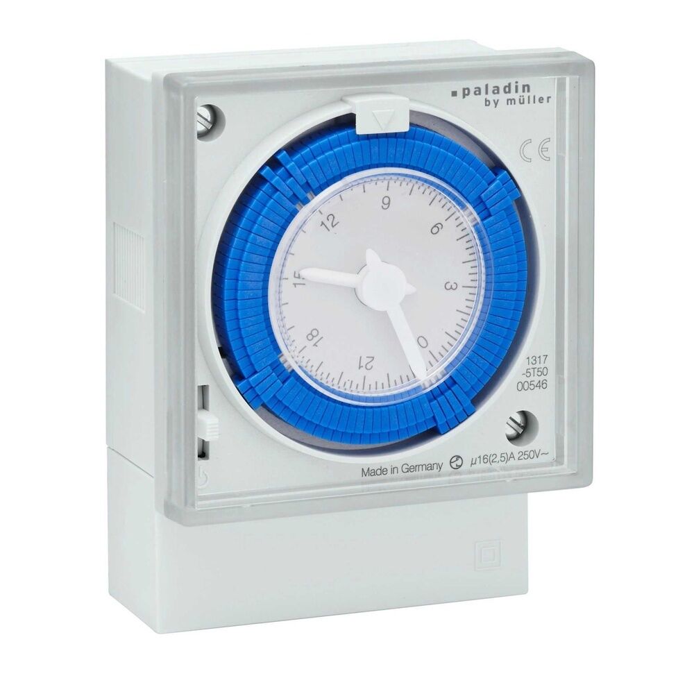 Hugo Müller Analoge Zeitschaltuhr 00546 Typ 161120 