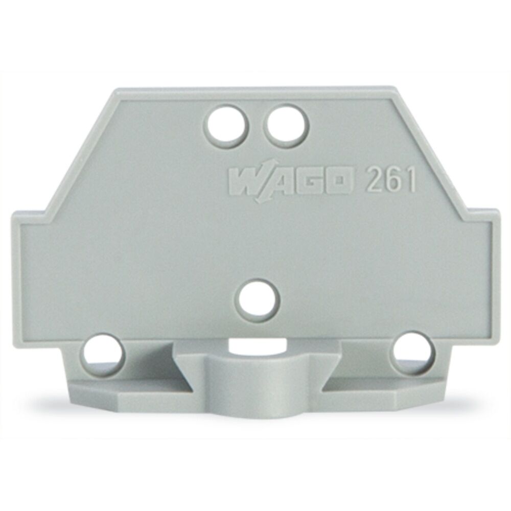 Wago Abschlussplatte 261-410