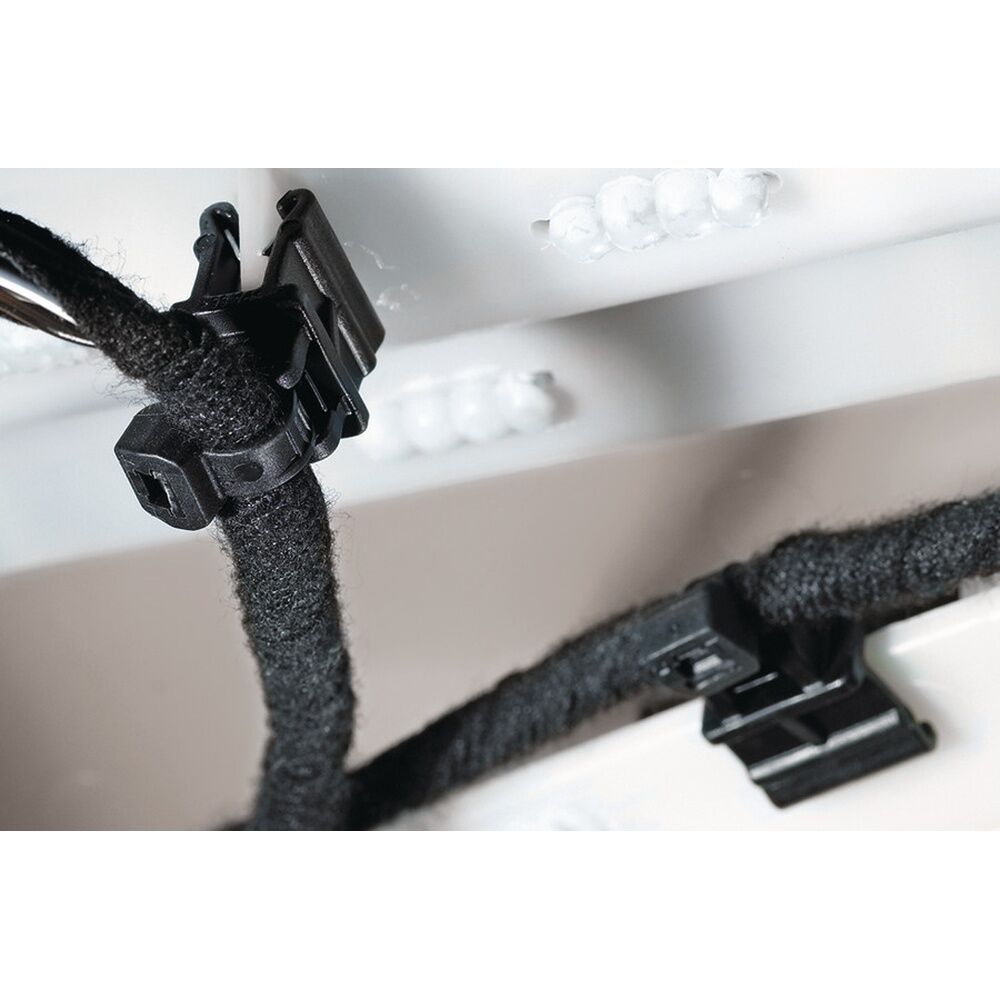 Hellermann Befestigungsbinder 156-01721 Typ T50RDHEC4A-PA66/PA66HIRHS-NA/BK