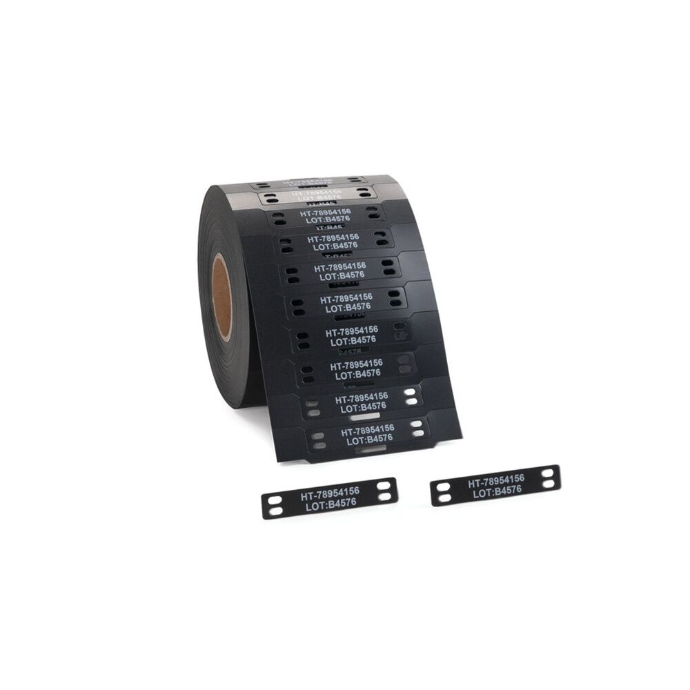 Hellermann Kennzeichnungsschild 556-80532 Typ TAGPU15x75-4BK-PUR-BK