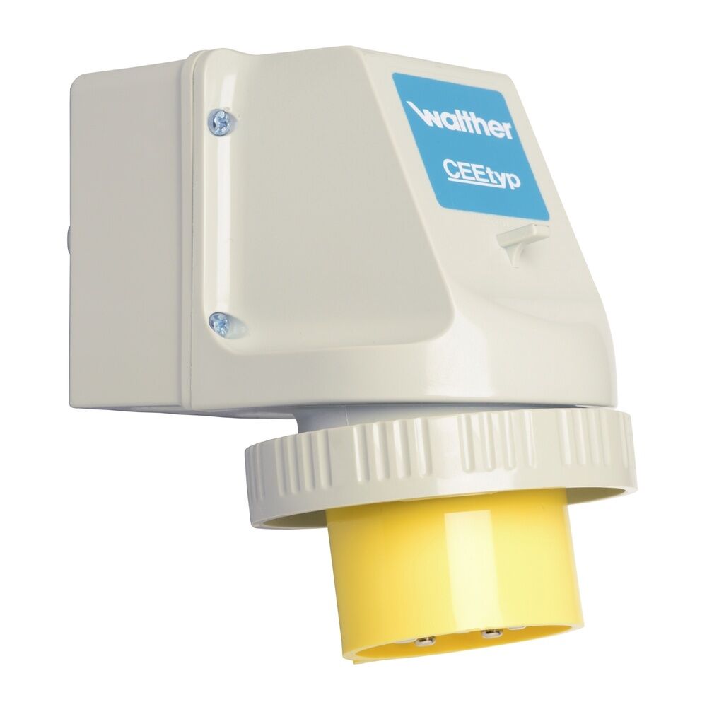 Walther-Werke Wasserdichter Wandgerätestecker 618504