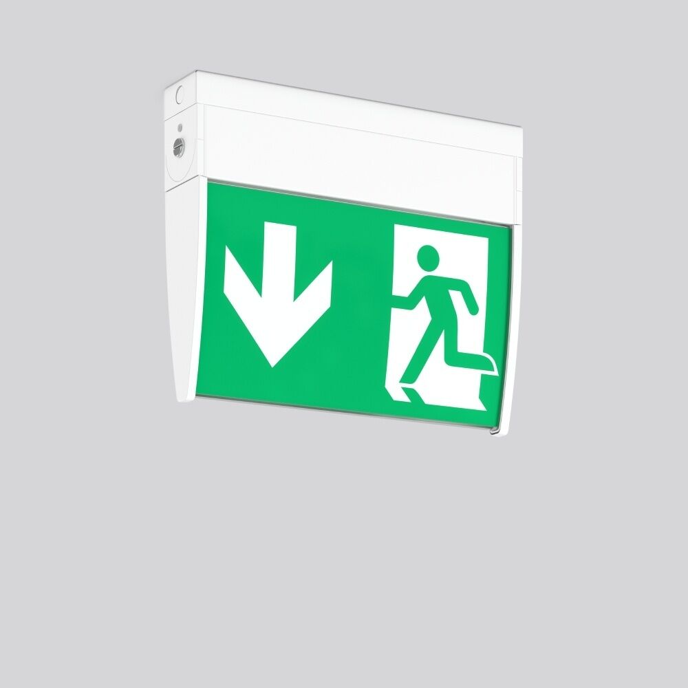 RZB Leuchten Notleuchte Wand u. Deckenleuchte 672219.002.1.07