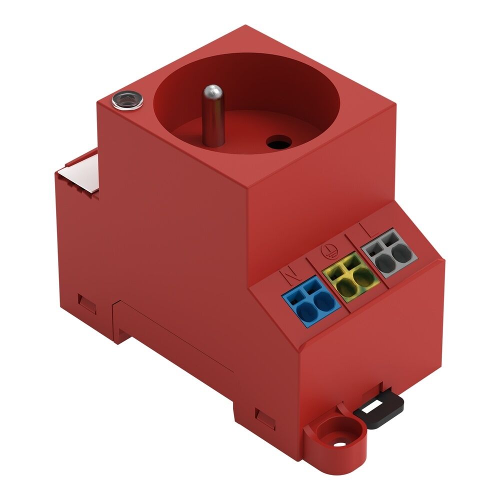 Wago Schaltschrank Steckdose 709-573