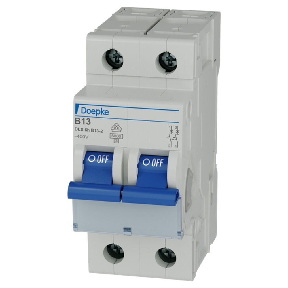 Doepke LS Schalter 2p B Char 09914082 Typ DLS 6H B13-2 6KA