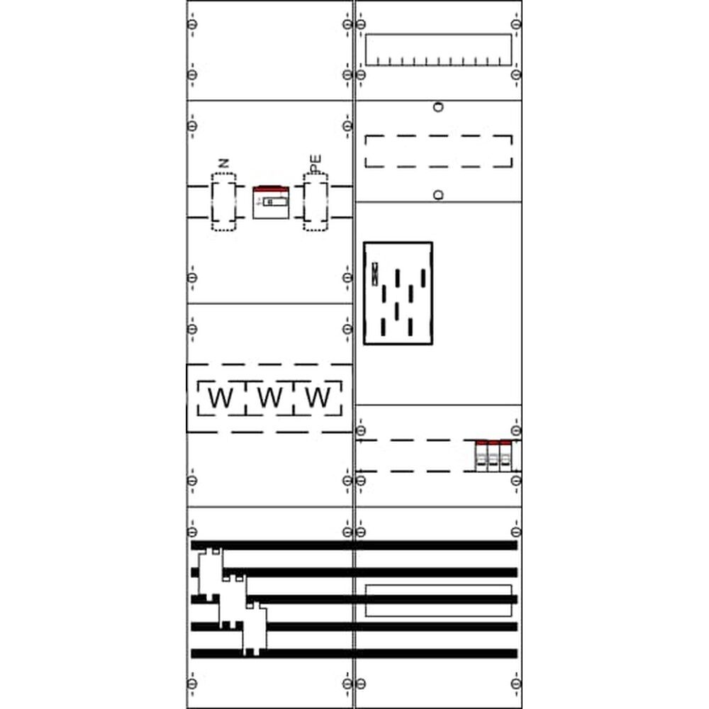 Striebel & John Komplettfeld 2CPX056133R9999 Typ WF27KB22