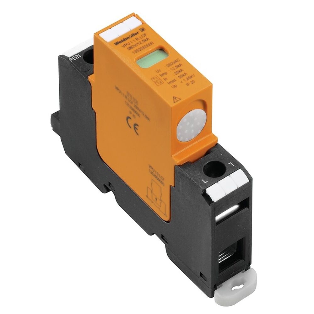 Weidmüller Überspannungsableiter 1352080000 Typ VPU I 1 R LCF 280V/12,5KA