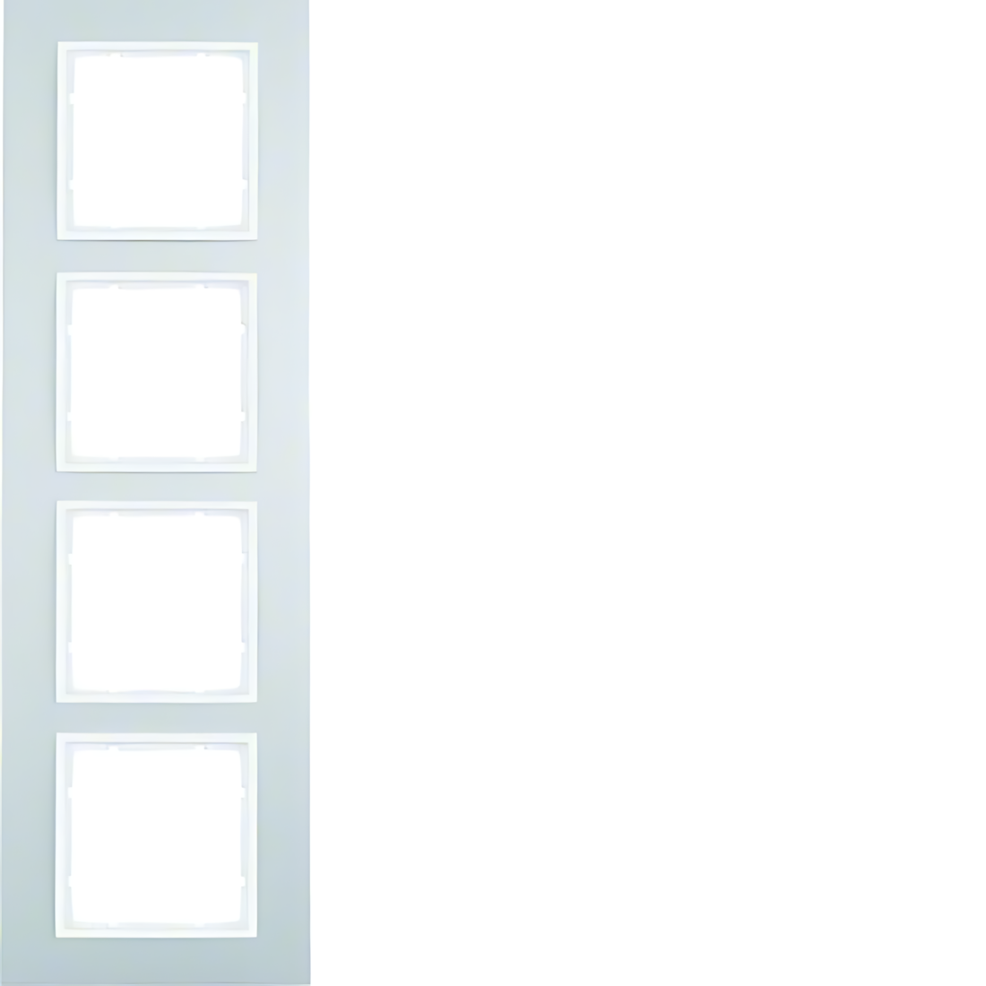 Berker 4fach Rahmen 10146914 