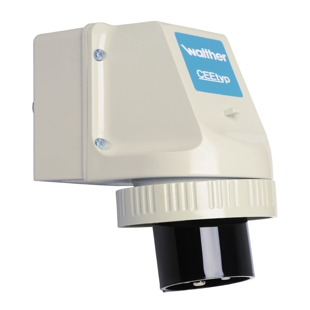 Walther-Werke Wasserdichter Wandgerätestecker 638407