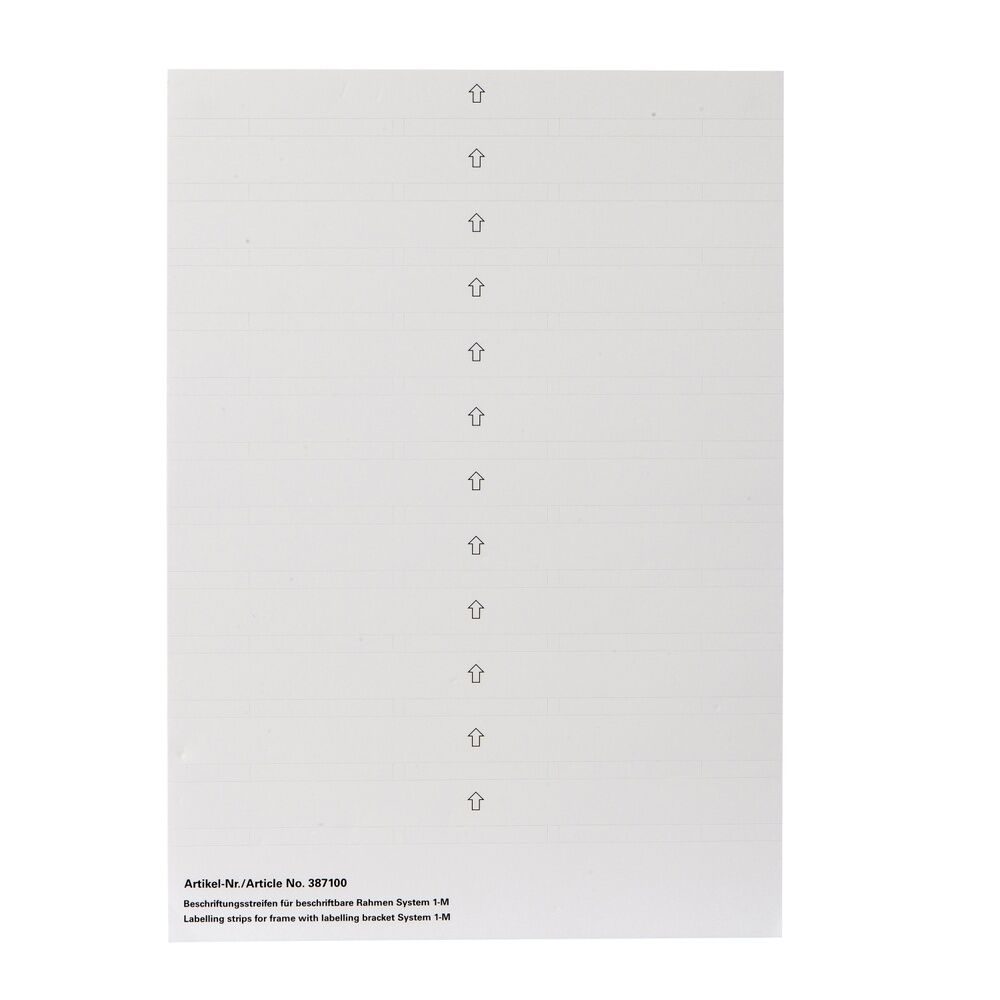 Merten Beschriftungsstreifen 387100