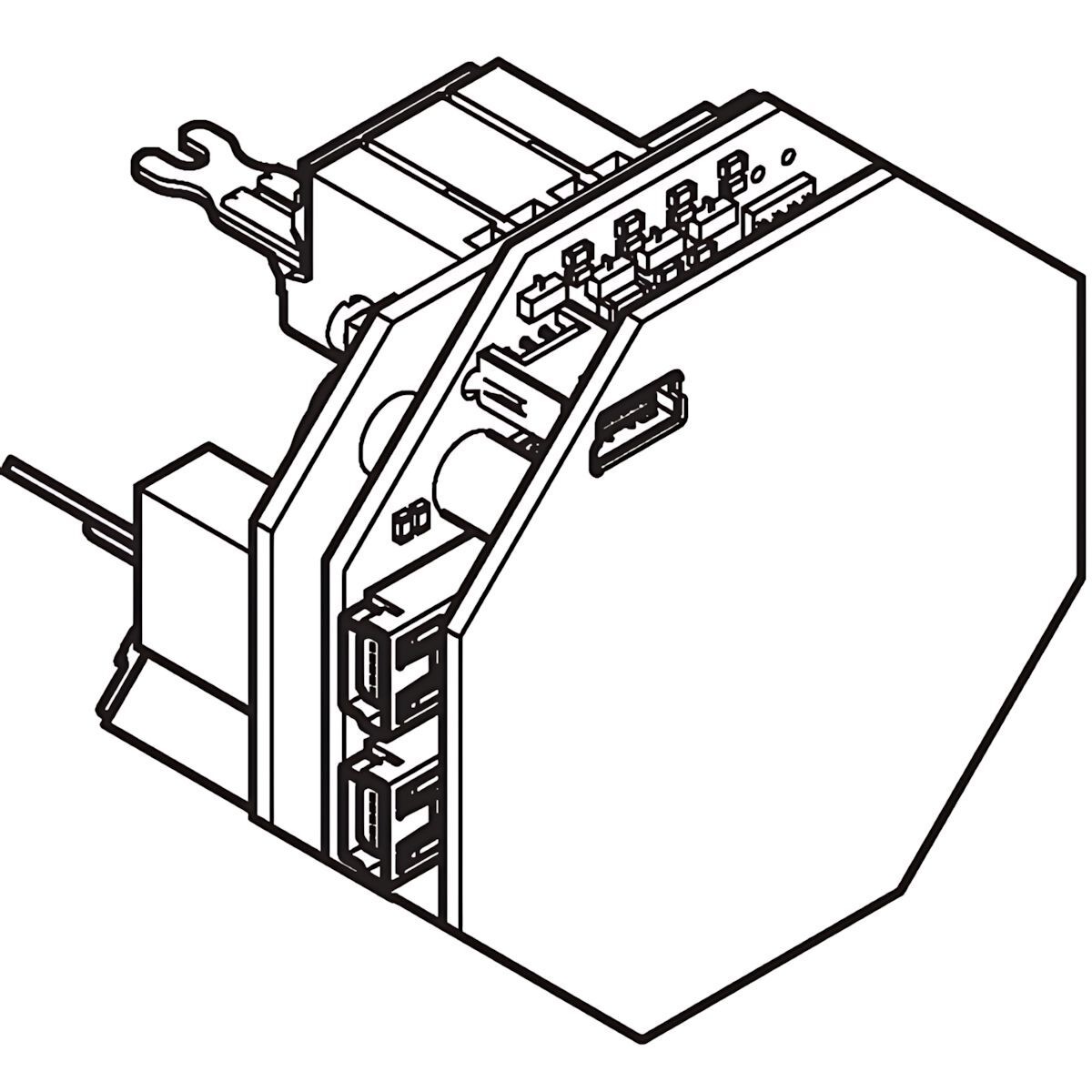 Assa Abloy ePED® TSB Connector 1386TSB------00 Typ 1386TSB