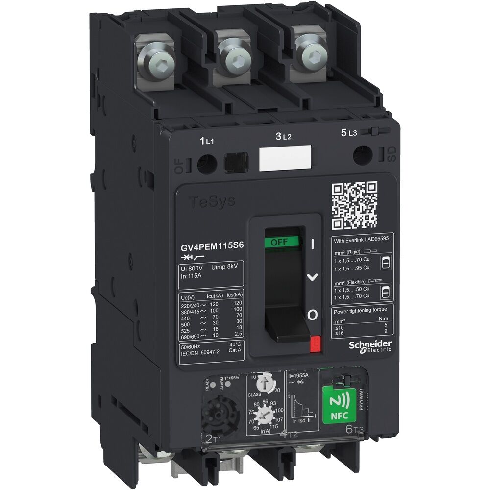 Schneider Electric Motorschutzschalter GV4PEM12N6