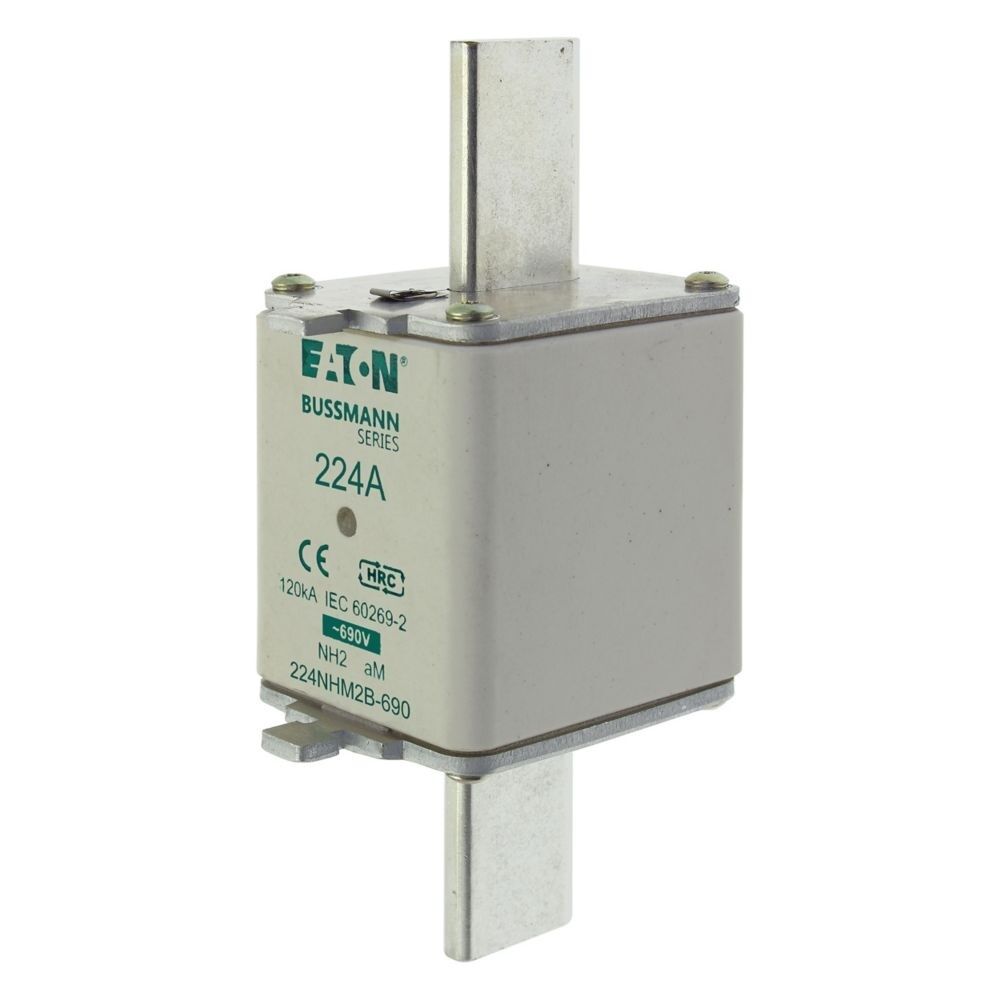 Eaton Sicherungseinsatz 224NHM2B-690 Typ NH FUSE 224AMP 690V aM SIZE 2 DUAL IND