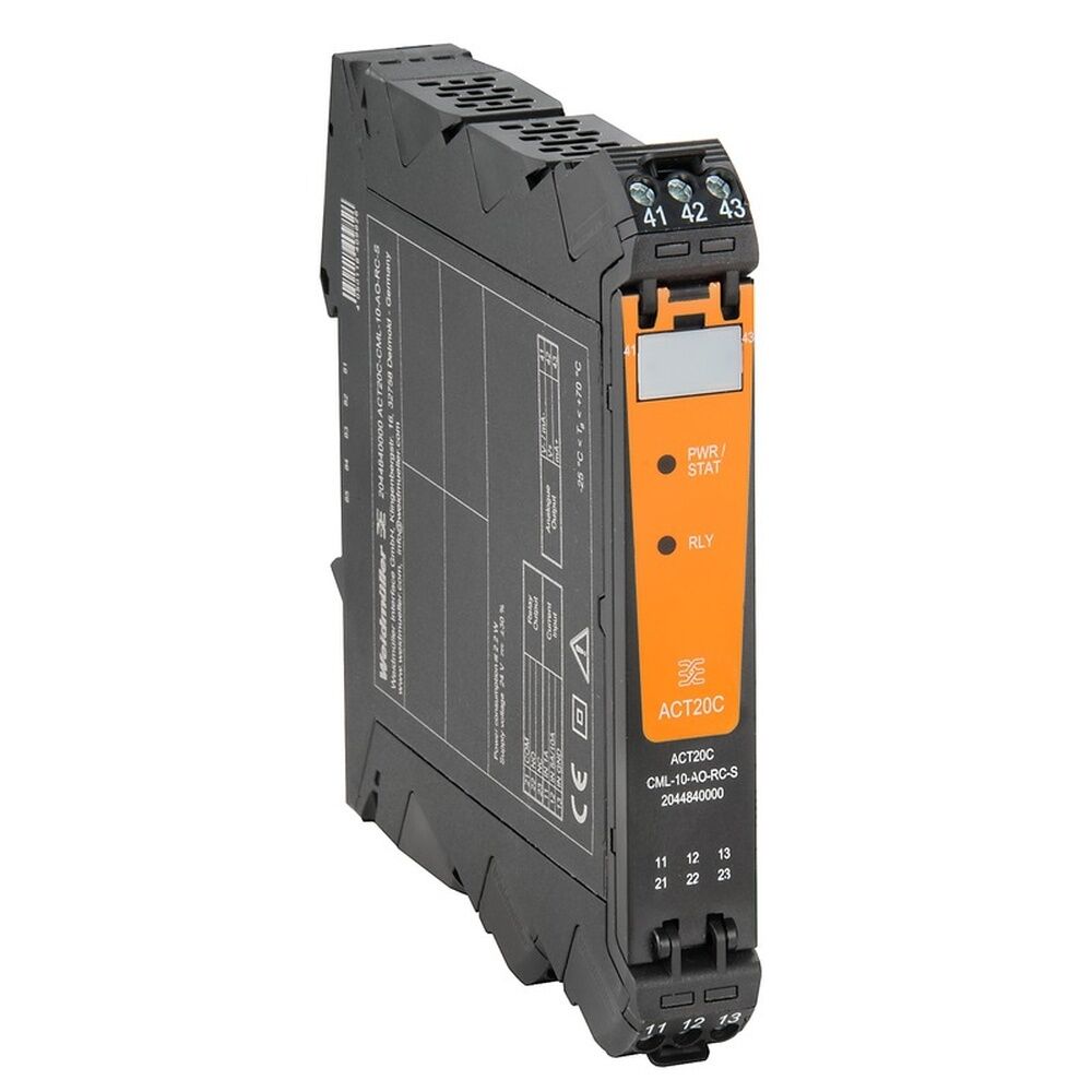 Weidmüller Strommessumformer 2044840000 Typ ACT20C-CML-10-AO-RC-S