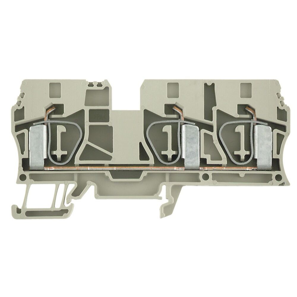 Weidmüller Durchgangs Reihenklemme 1767690000 Typ ZDU 10/3AN