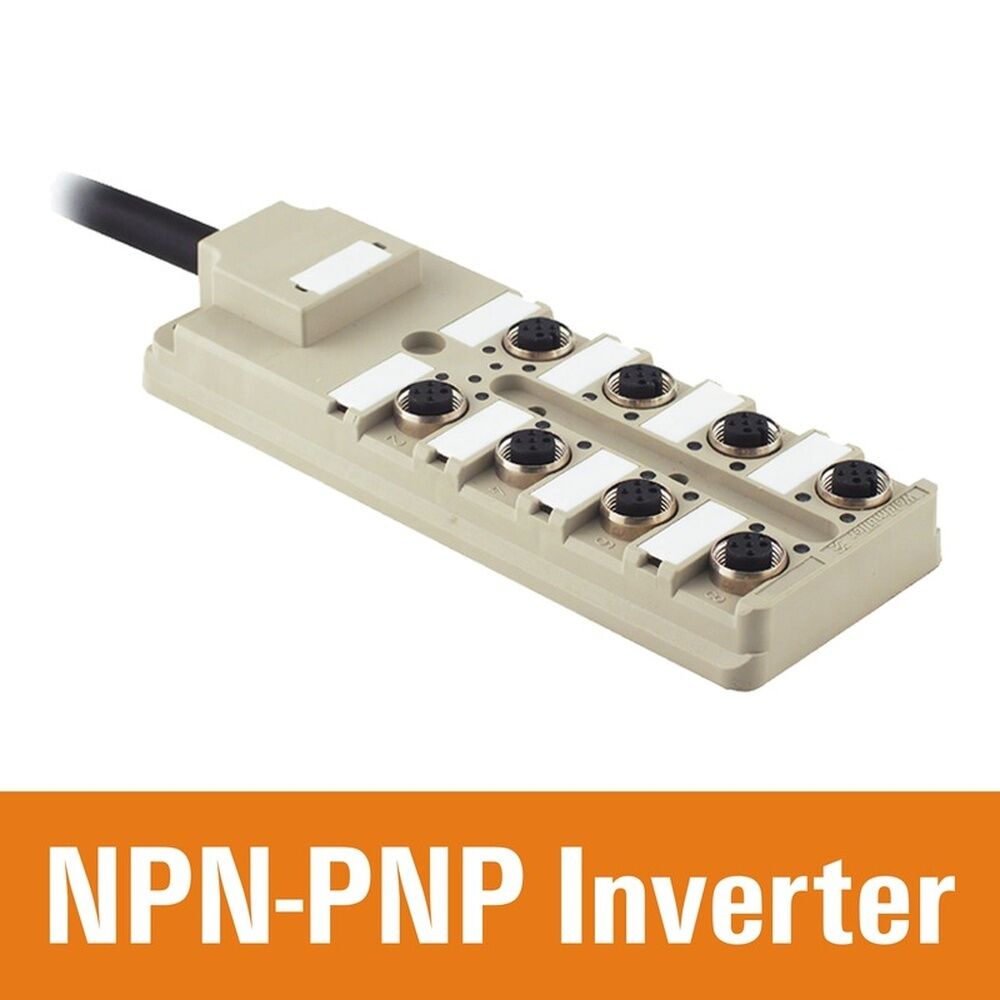 Weidmüller Passiver Sensor Aktor Verteiler 1814990000 Typ SAI-8-F 5P NPN-PNP 5M