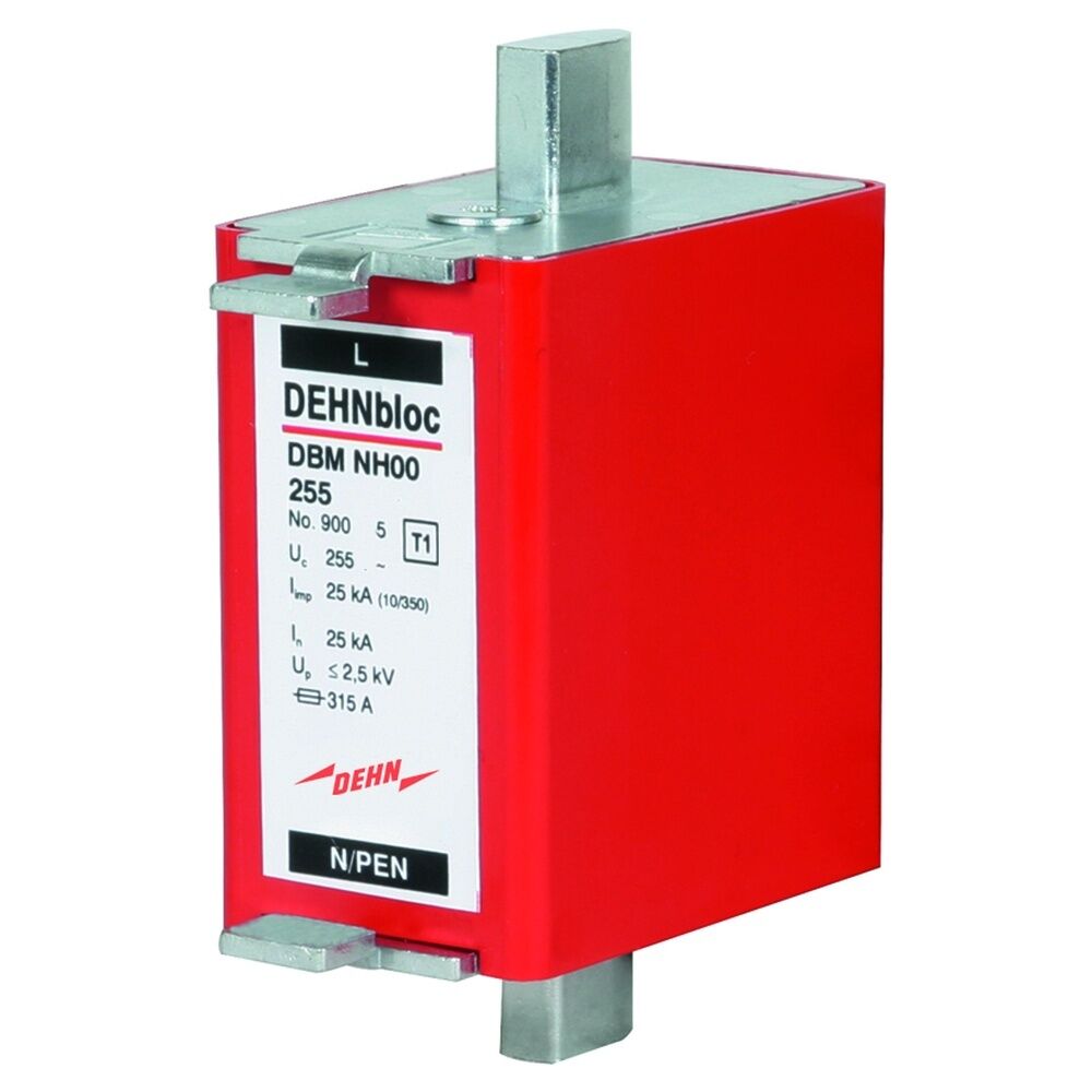 Dehn + Söhne Blitzstromableiter 900255 Typ DBM NH00 255