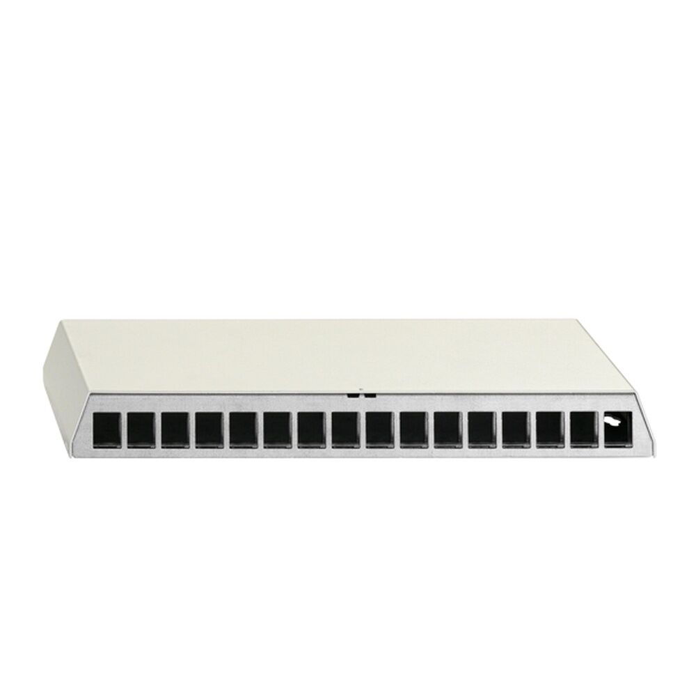Rutenbeck Patchpanel 23911216 Typ PP-UM-Cat.6A iso 10G-16/16 Ap rw